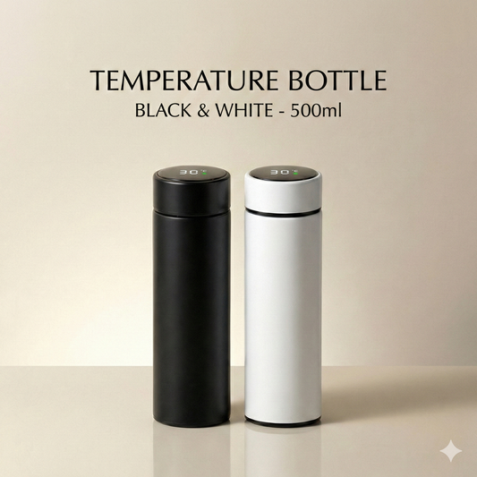 Smart LED Temperature Bottle - 500ml